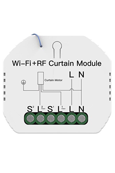 TUYA Comutator/Releu WiFi pentru perdele/jaluzele rulante MS-108 WR