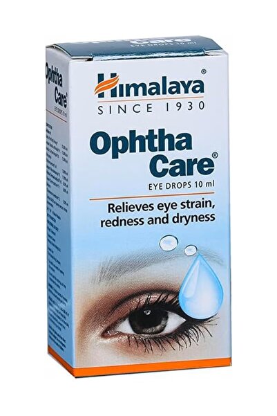 Himalaya Ophthacare Eye Drops - Relieves Eye Strain, Redness and Dryness - 10ml