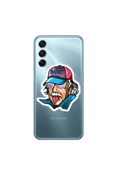 Other Samsung M34 Einstein Transparent Silicone TPU Θήκη