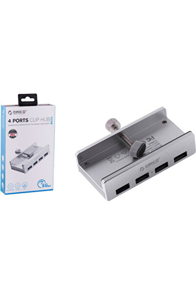 Orico Διανομέας USB 2.0 4 θυρών με σύνδεση USB-A Γκρι Κωδικός: MH4PU-SV-BP