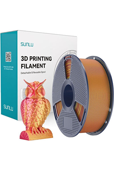 Sunlu Μεταξένιο PLA+ Νήμα Εκτυπωτή 3D Κόκκινο