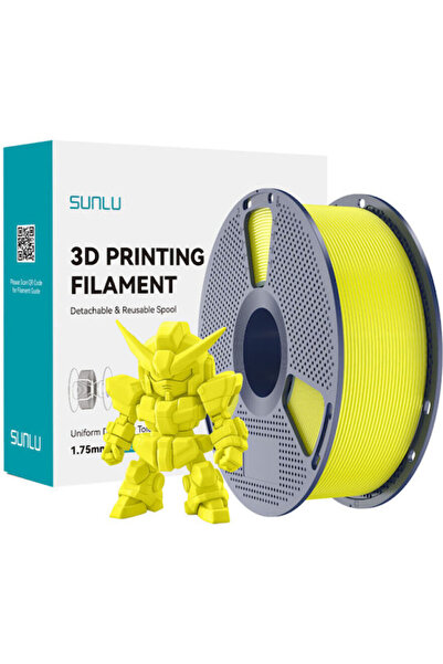 Sunlu PLA+ 2.0 Νήμα Εκτυπωτή 3D Κίτρινο