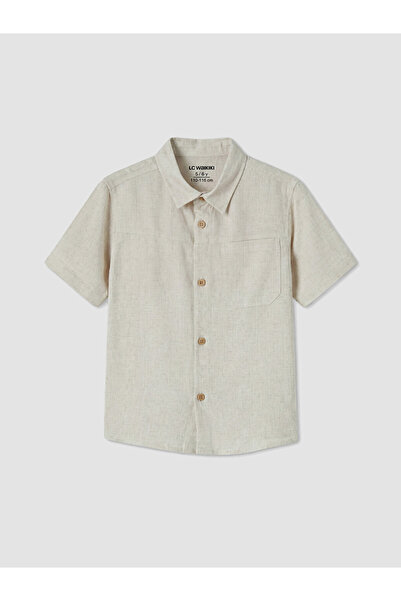 LC Waikiki Linen Blend Boys' Shorts Set