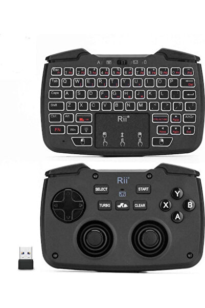 Other Riitek Rii RK707 Ασύρματο Χειριστήριο για Android Μαύρο