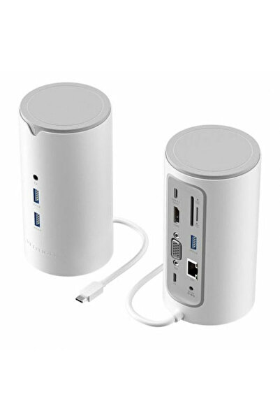 Vention Σταθμός σύνδεσης φορητού υπολογιστή USB-C με HDMI 4K, Power Delivery ...