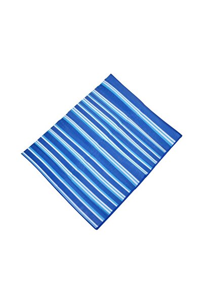 OEM Double Bag Mat, Blue with Striped , 180 x 150 cm