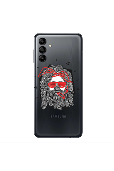 Other Samsung A13 5G Cool glasses Transparent Silicone TPU Θήκη