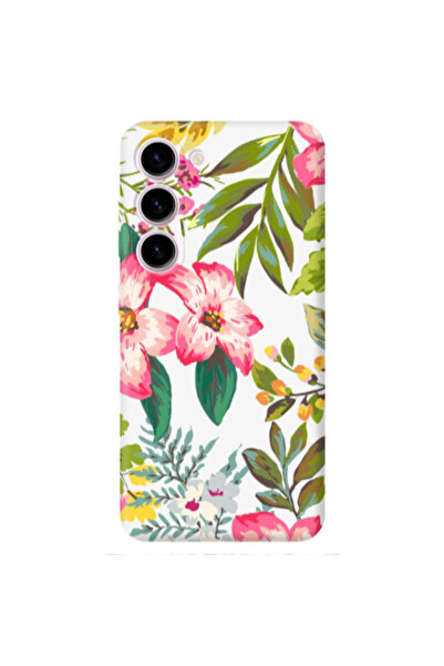 Other Samsung S23 Plus Red laves Transparent Silicone TPU Θήκη