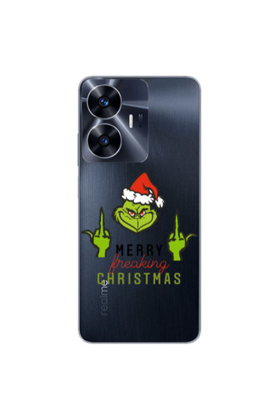 Other Realme Note 50 Merry Christmas44 Transparent Silicone TPU Θήκη