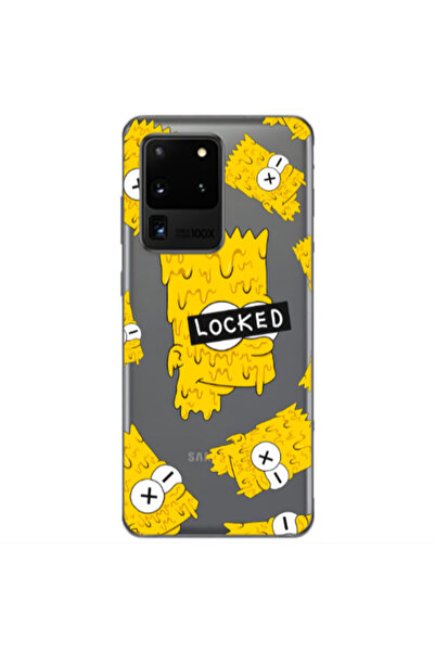 Other Samsung S20 Ultra Bart Simpson Transparent Silicone TPU Θήκη