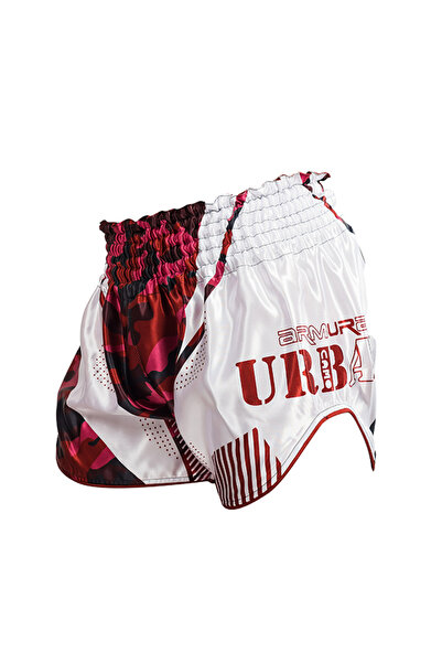 ARMURA Short Kickboxing Urban Camo Red