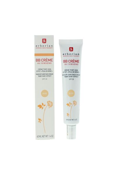 OEM Erborian, Cremă B.B., Ginseng, Cremă B.B., Nud, SPF 20, 40 ml
