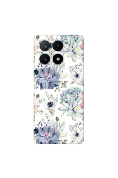 Other Xiaomi Poco X6Pro 5G Flower 56 Transparent Silicone TPU Θήκη