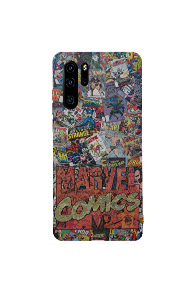 Other Huawei P30 Pro Marvel comics Transparent Silicone TPU Θήκη