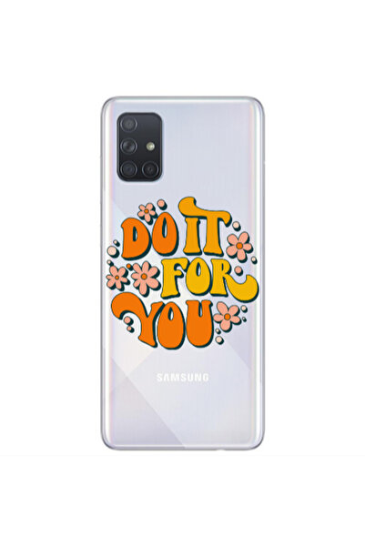 Other Samsung A71 Do it For You Transparent Silicone TPU Θήκη