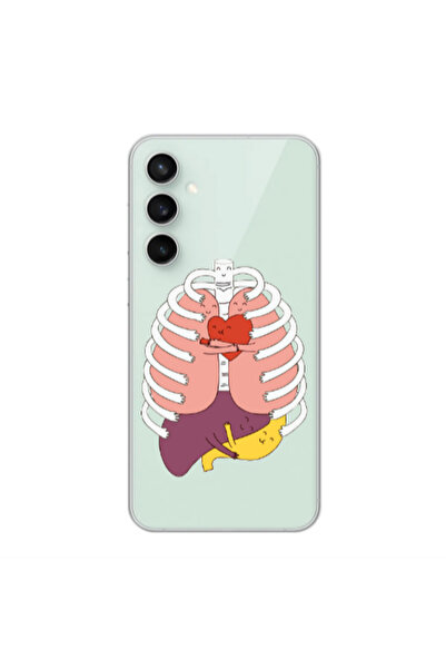 Other Samsung S24 Anatomy Transparent Silicone TPU Θήκη