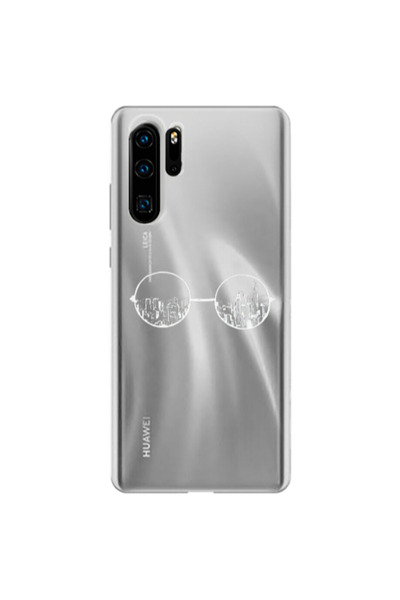 Other Huawei P30 Pro Sunglasses Transparent Silicone TPU Θήκη