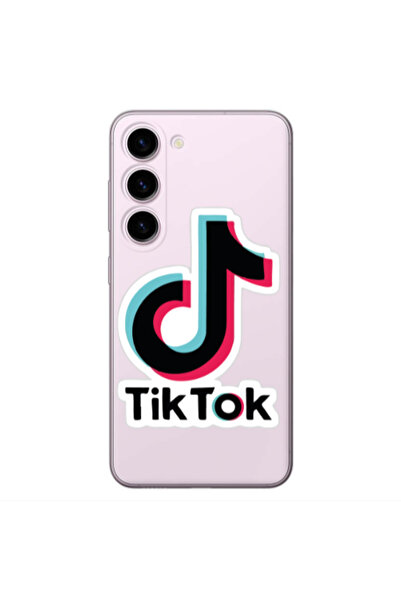 Other Samsung S23 Plus Tik Tok Transparent Silicone TPU Θήκη