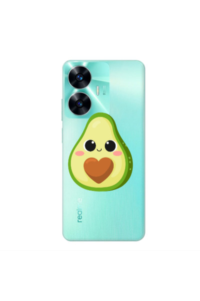Other Realme C55 Baby avocado Transparent Silicone TPU Θήκη