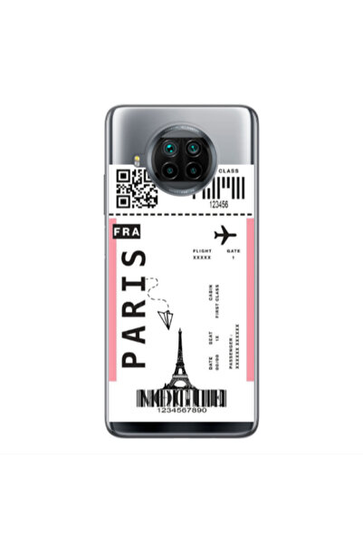 Other Xiaomi Mi 10T Lite Paris FRA Transparent Silicone TPU Θήκη