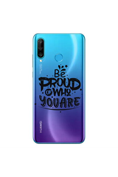 Other Huawei P30 Lite Be proud of who you are Transparent Silicone TPU Θήκη