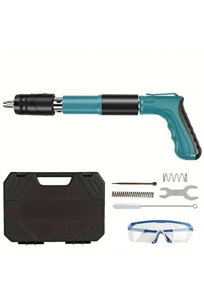 Trendily Kit pistol de nituit pentru nituri - Perete, Tavan, Podea, Lemn - Pn...