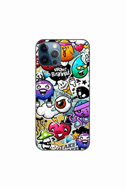 OEM Case compatible with Apple iPhone 12 Pro Max Silicone Gel Tpu Pattern Pop...