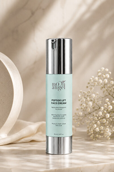 MOON ANGEL Anti-Wrinkle Peptide Effective Firming Skin and Face Cream (Hyaluronic Acid Botanical Extracts) 50 ml