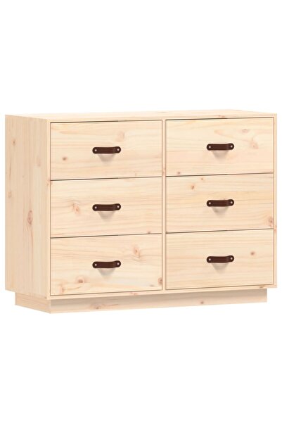 vidaxl Wardrobe, 100x40x75 cm, solid pine wood