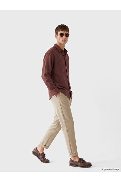 LC Waikiki Nevavm Slim Fit Men's Trousers with a Difference