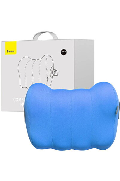 Baseus Silk Car Headrest Pillow ComfortRide Series Blue