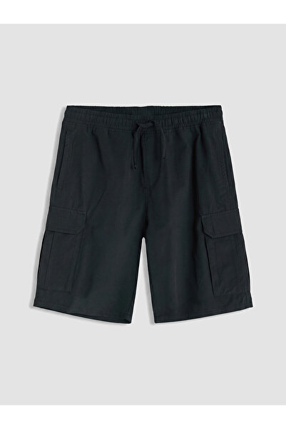 LC Waikiki Nevavm Comfortable Fit Men's Cargo Shorts with Elastic Waist