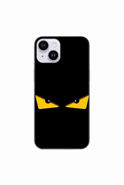 OEM Case compatible with Apple iPhone 15 Silicone Gel Tpu Model Mad Eyes