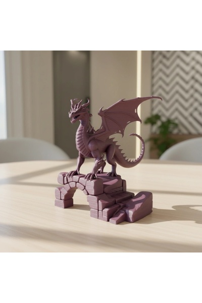 OEM Dragon Fantasy Figurine Decorative Mythological Statuette