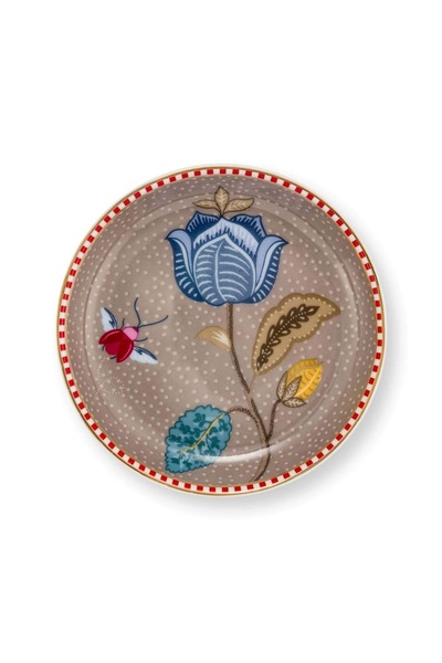 Pip Studio Чашка за чай, порцелан, Pip Studio, Каки, 9 см, колекция Blooming ...