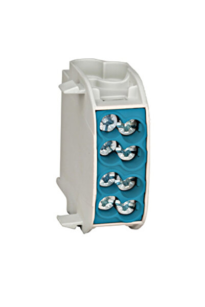 SCHRACK Bloc terminal de distribuție izolat, 25 mm², 1 pol, 4 puncte de conec...