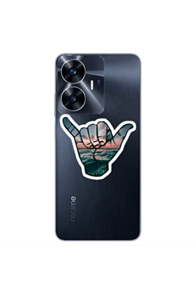Other Realme Note 50 Hand Transparent Silicone TPU Θήκη