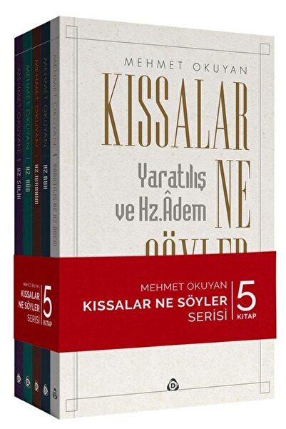 Düşün Yayıncılık Kıssalar Ne Söyler Serisi (5 Kitap Takım) / Mehmet Okuyan