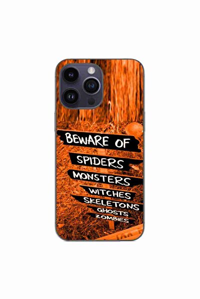 OEM Husa compatibila cu Apple iPhone 15 Pro Max Silicon Gel Tpu Model Hallowe...