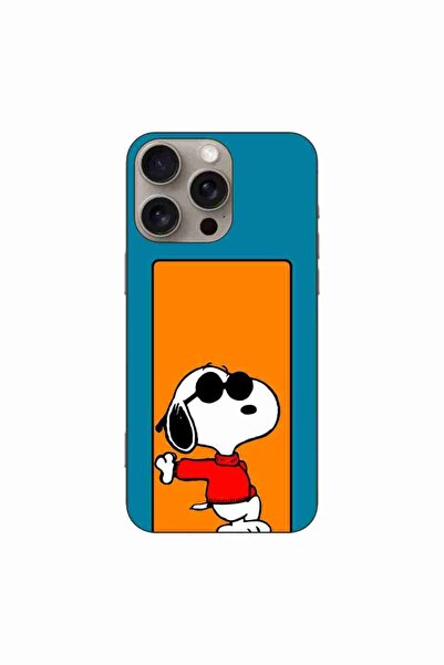 OEM Husa compatibila cu Apple iPhone 16 Pro Max Silicon Gel Tpu Model Snoopy