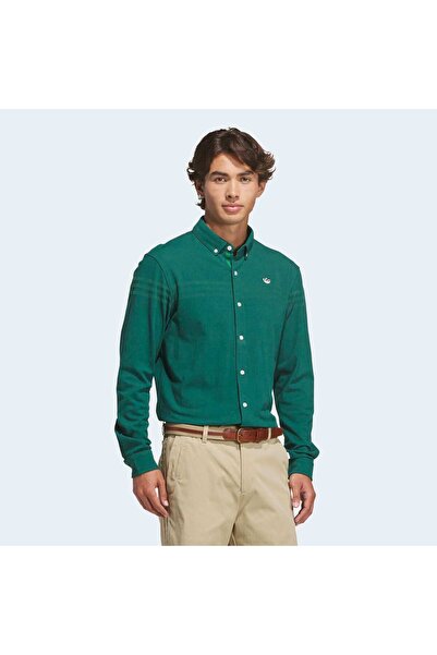 adidas تي شيرت رياضي للرجال من S Ls Button Up KR5431