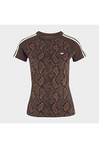 adidas Cali Animal Desen Kadın Spor T-shirt KX1889