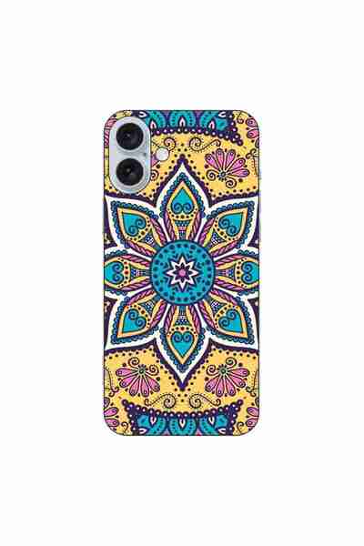 OEM Husa compatibila cu Apple iPhone 16 Plus Silicon Gel Tpu Model Mandala Tw...