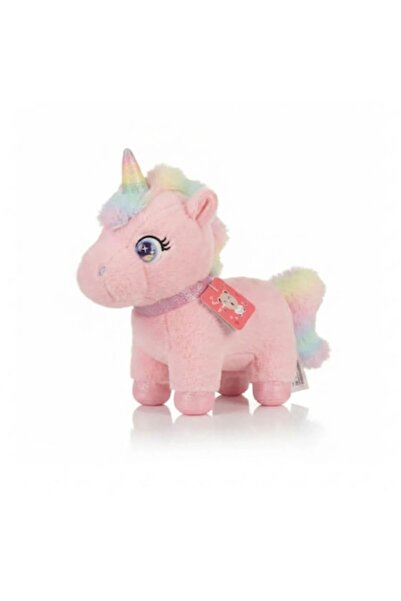 DrKala Jucărie de pluș Unicorn Roz, 25 cm – Cadou magic pentru copii, Design ...