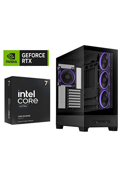 Other كمبيوتر ألعاب بمعالج إنتل ألترا 7، لوحة أم ASUS B860، بطاقة رسومات RTX ...
