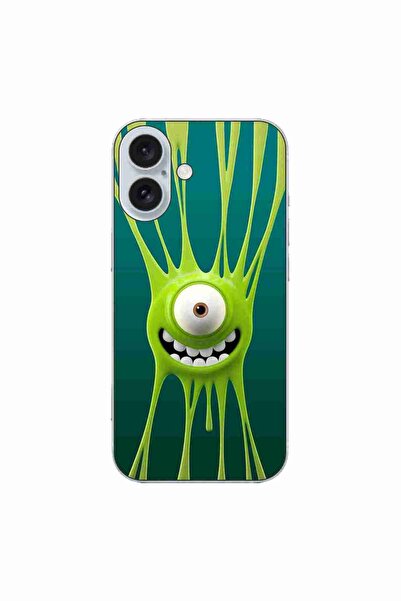OEM Husa compatibila cu Apple iPhone 16 Silicon Gel Tpu Model Monster Inc