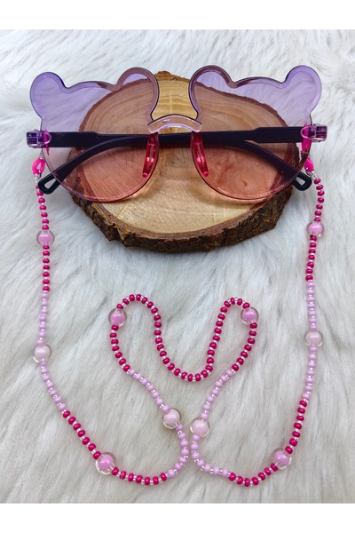 HAPPY HANDMADE سلسلة نظارات الأطفال، إكسسوار نظارات الأطفال، إكسسوار هدايا