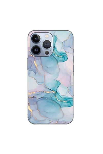 OEM Husa compatibila cu Apple iPhone 13 Pro Silicon Gel Tpu Model Abstract Wa...