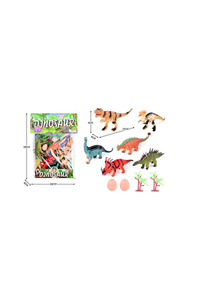 PlayFun Set Figurine Animale Jucărie Educativă Plastic Rezistent Colecție Cad...