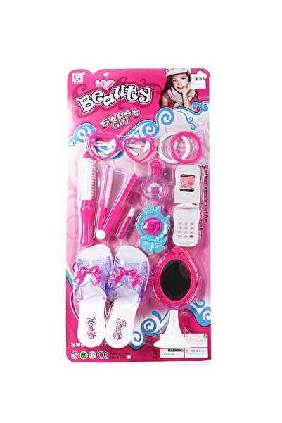 PlayFun Toy Top Bottom Set Slipper White Beauty Accessories 65111 Interactive...